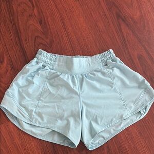 lululemon athletica Sky Blue Athletic Shorts